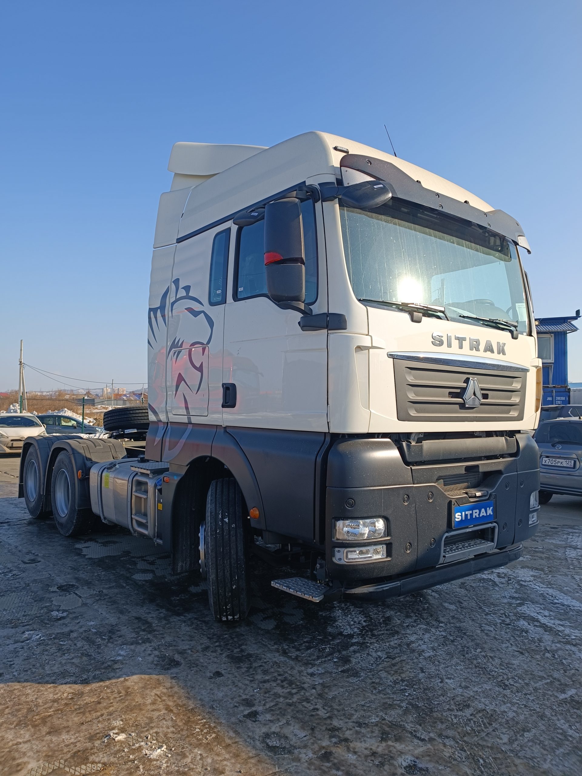 Тягач SITRAK C7H 6х4 МКПП с ретардером рессорная подвеска (540 л.с.) купить